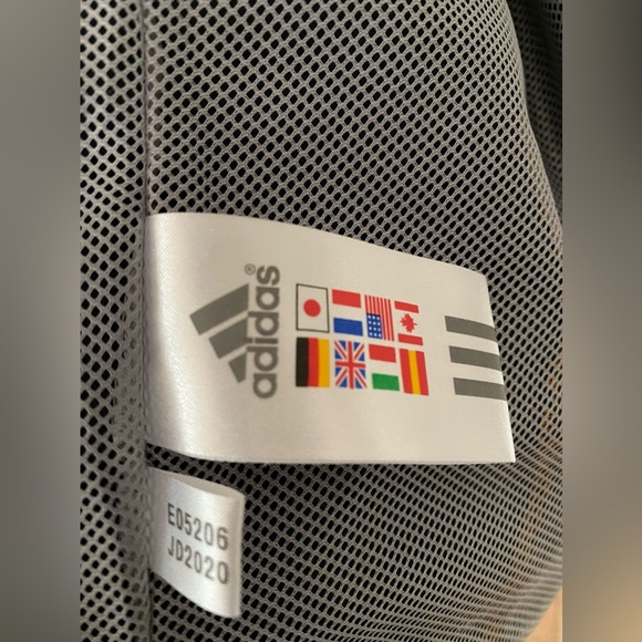 ADIDAS ClimaProof Blue and Orange Windbreaker,unisex. Women's S. - Picture 11 of 11